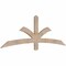 Ekena Millwork Davenport Smooth Timber Gable Bracket, Douglas Fir, 72"W x 24"H x 1 1/2"D x 3 1/2"F, 8/12 Pitch GBW072X24X0204DAV00SDF - alternate 4